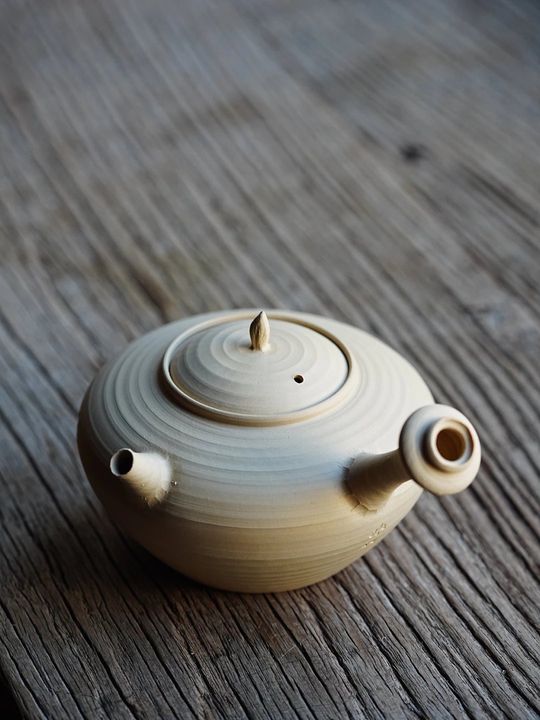 潮州水木砂銚·超薄白泥砂銚功夫茶器