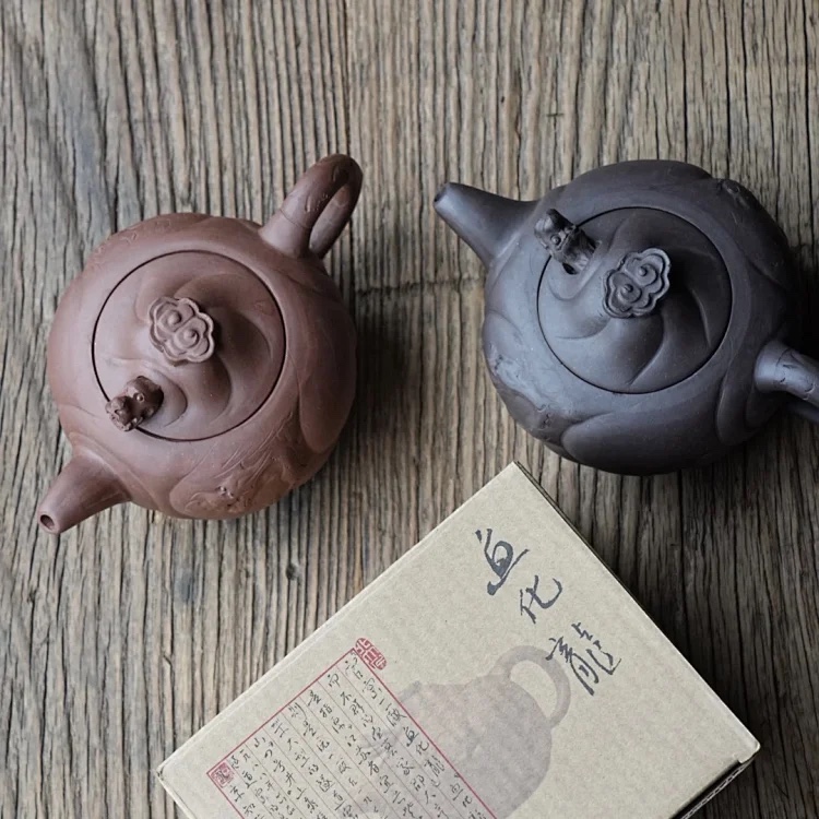 鱼化龙大壶 煮茶壶
